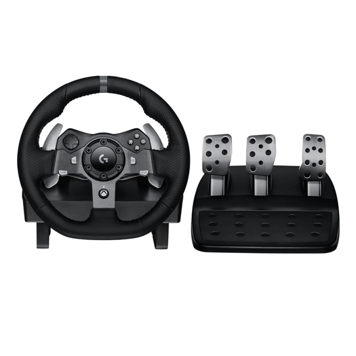Logitech G920 – Volant de course avec pédales – PC & Xbox (LW2941000123) (941-000123) – Image 1