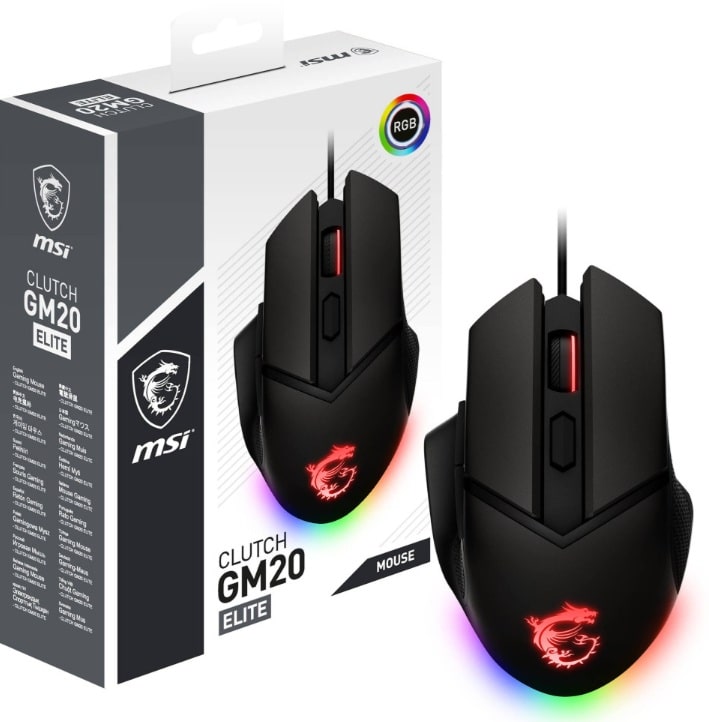MSI_S12-0400D00-C54-5 Souris gaming filaire MSI Clutch GM20 Elite (S12 0400D00 C54) – Image 6