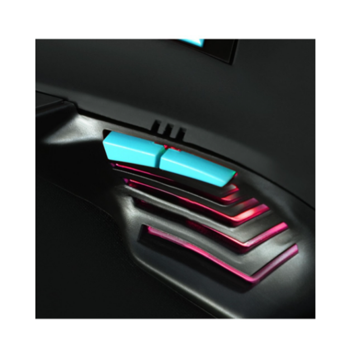 PORTDESIGN SOURIS GAMING AROKH X-1 6 BUTTONS 2400 DPI - GN – Image 2