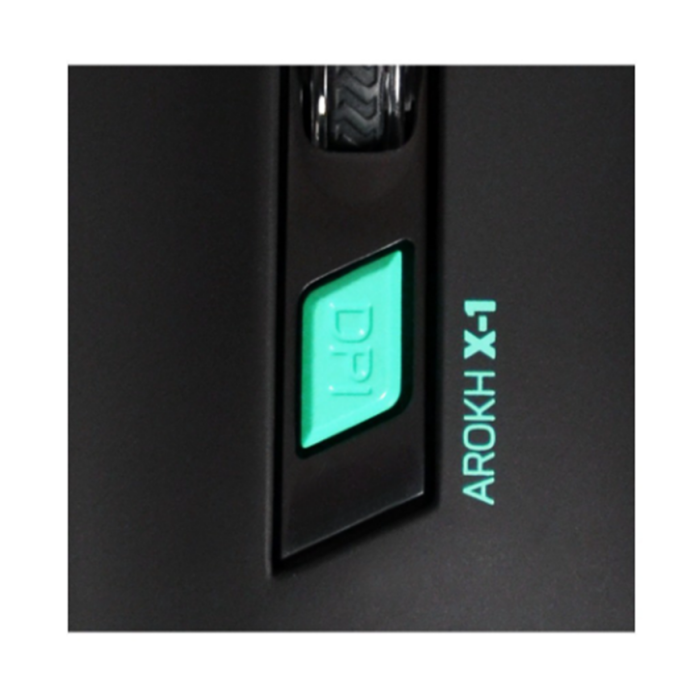 PORTDESIGN SOURIS GAMING AROKH X-1 6 BUTTONS 2400 DPI - GN – Image 3