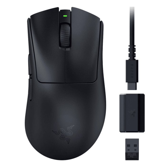 Souris Gaming Deathadder v3 Hyperspeed – Noire (8886419334552) – Image 1