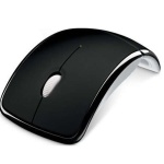 Souris Microsoft Arc Mouse (ZJA 00065) Noir