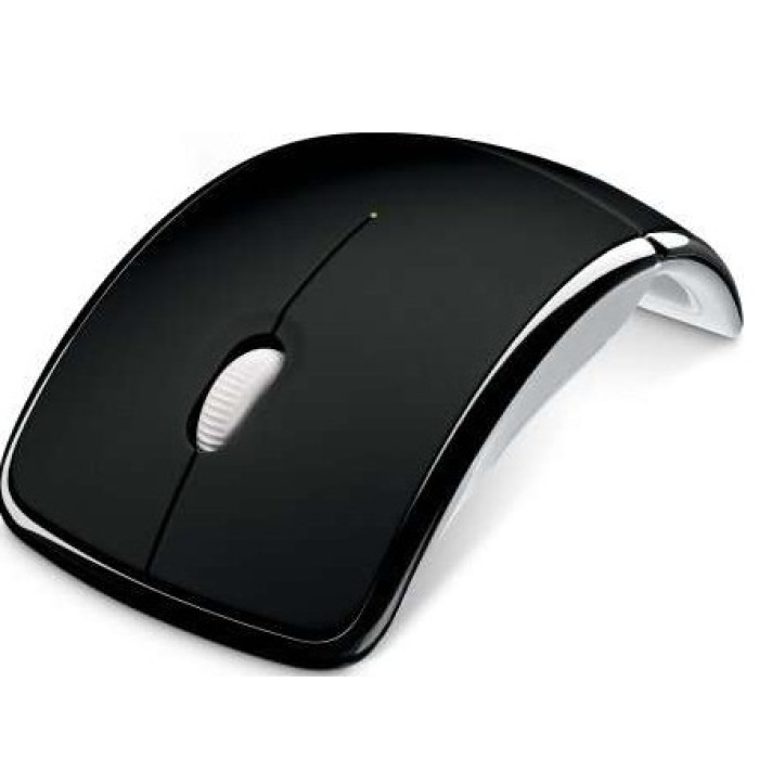 Souris Microsoft Arc Mouse (ZJA 00065) Noir – Image 1
