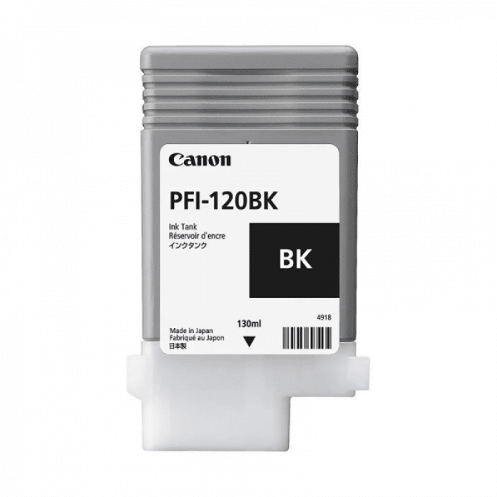 Canon PFI-120 Noir - Cartouche d'encre Canon d'origine (2885C001AA) – Image 1