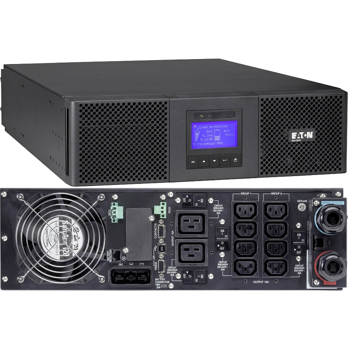 Onduleur On-line Eaton 9SX 5000i 5000 VA - RT3U (9SX5KiRT) – Image 1