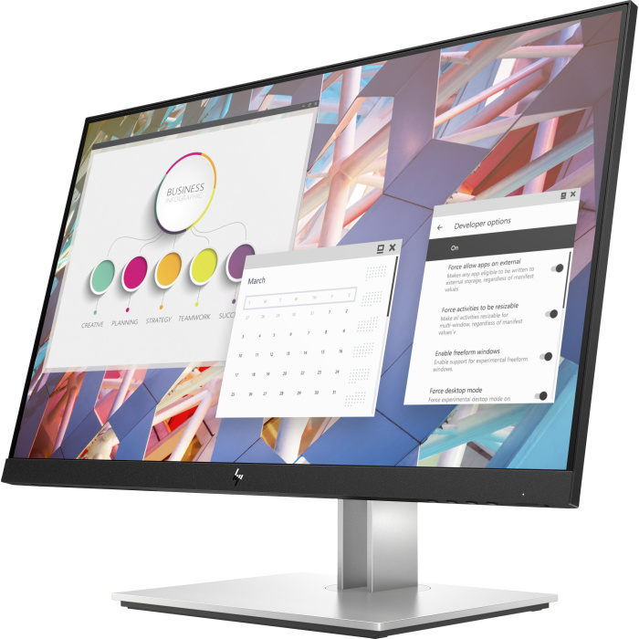 Écran 23,8" Full HD HP E24 G4 (9VF99AS) – Image 3