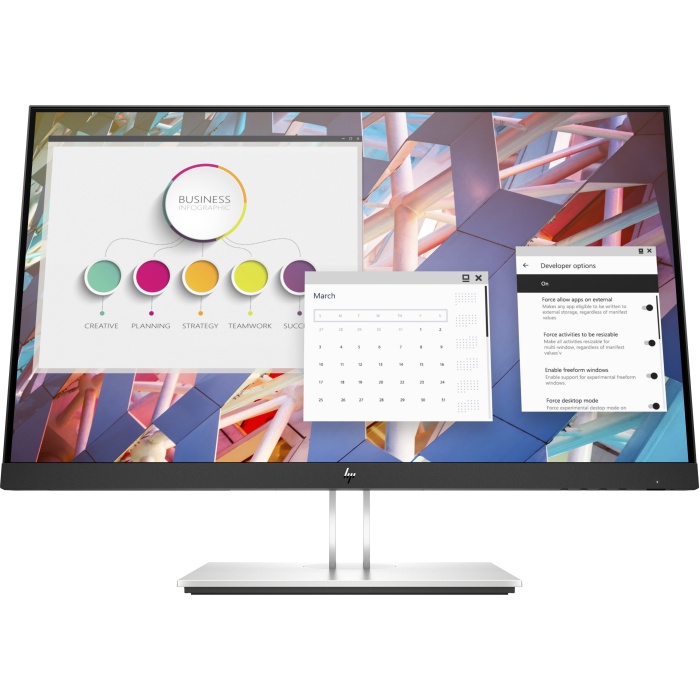 Écran 23,8" Full HD HP E24 G4 (9VF99AS) – Image 1