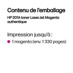 HP 201A Magenta - Toner HP LaserJet d'origine (CF403A) – Image 3