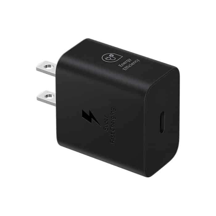 Chargeur Samsung Type-C 25 W + câble USB Type-C à Type-C (3A/1m) (EP-T2510XBEGWW) – Image 6