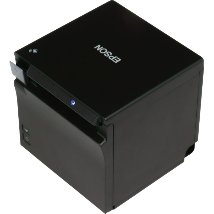 Imprimante de tickets Epson TM-m30II (112): USB + Ethernet + NES + BT, Black, PS, EU (C31CJ27112) Noir – Image 1