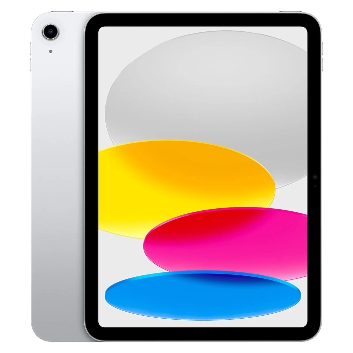 iPad 10,9″ Wi Fi + Cellulaire 64 Go – Blanc (APL-MD371NF/A) – Image 1