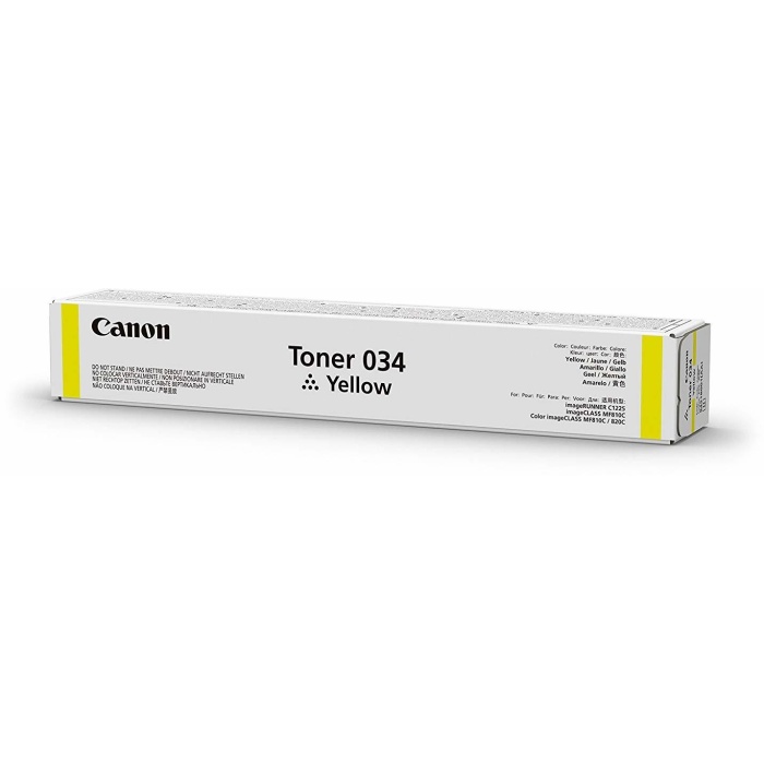 Canon 034 Jaune - Toner Canon d'origine (9451B001AA) – Image 2