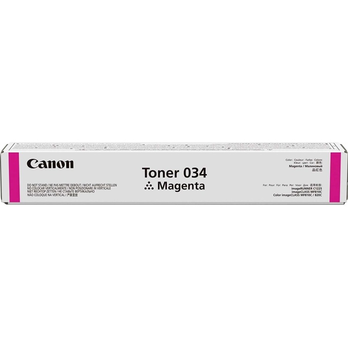 Canon 034 Magenta - Toner Canon d'origine (9452B001AA) – Image 1
