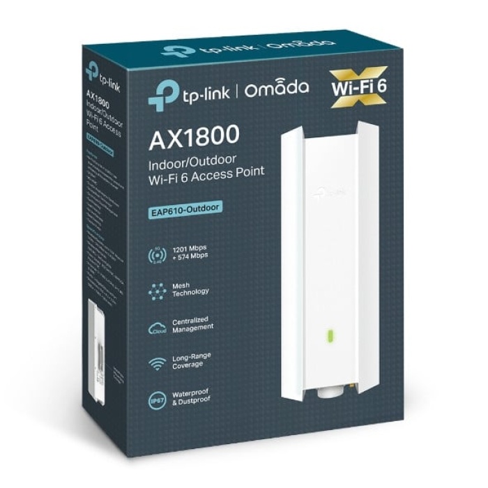 TP-Link EAP610-OUTDOOR point d'accès réseaux locaux sans fil 1201 Mbit/s Blanc Connexion Ethernet, supportant l'alimentation (EAP610-OUTDOOR) – Image 5