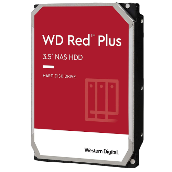 Disque dur WD Red Plus 8 To – NAS, SATA III, 5640 RPM, 128 Mo de cache (WD80EFZZ) – Image 2