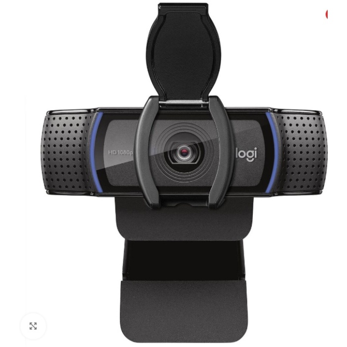 Logitech C920S PRO HD WEBCAM - BLACK - USB (960-001252) – Image 1