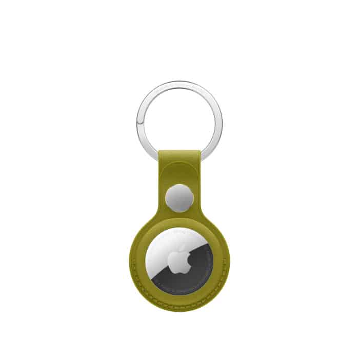 Porte-clés en tissage fin AirTag – Chartreuse (MA7L4ZM/A) – Image 1