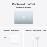 Apple MacBook Air M4 13 pouces (2025) Bleu ciel 16Go/512 Go (MC6U4FN/A) – Image 5