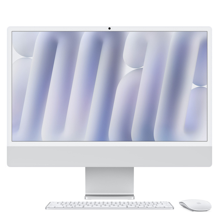 iMac 24" Retina 4.5K M4 – Argent (MWUV3) – Image 1
