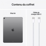 iPad Air 13" Wi Fi 128 Go - Gris Sidéral (MCNH4QA/A) – Image 2
