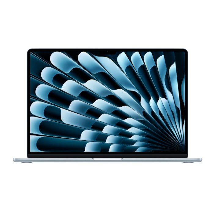 Apple MacBook AIR 15 pouces M4 16Go / 256Go - SKY BLUE (MC7A4) – Image 1