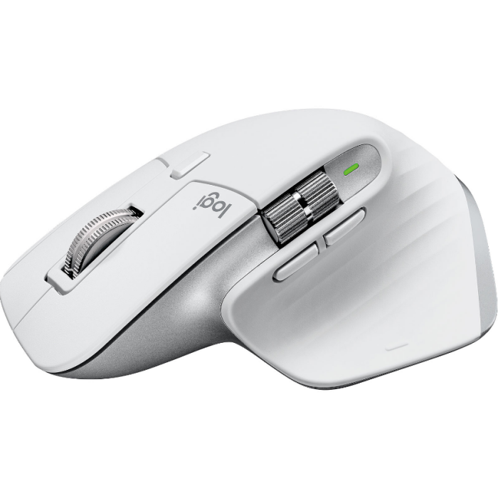 Logitech MX Master 3S for Mac – Souris Sans Fil Bluetooth – Gris Pâle (910-006572) – Image 1