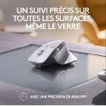 Logitech MX Master 3S for Mac – Souris Sans Fil Bluetooth – Gris Pâle (910-006572) – Image 3