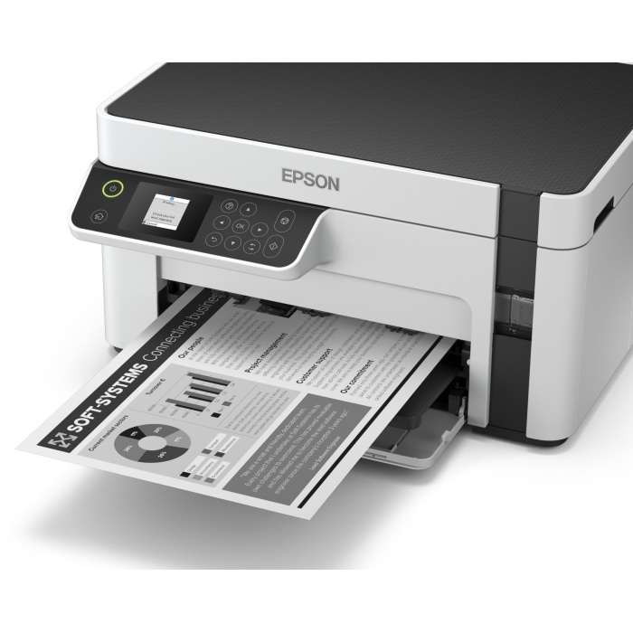 Epson EcoTank M2120 Imprimante multifonction monochrome à réservoirs rechargeables (C11CJ18403) – Image 3
