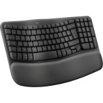 Logitech Wave Keys clavier RF sans fil + Bluetooth AZERTY Français Graphite (920-012286) – Image 2