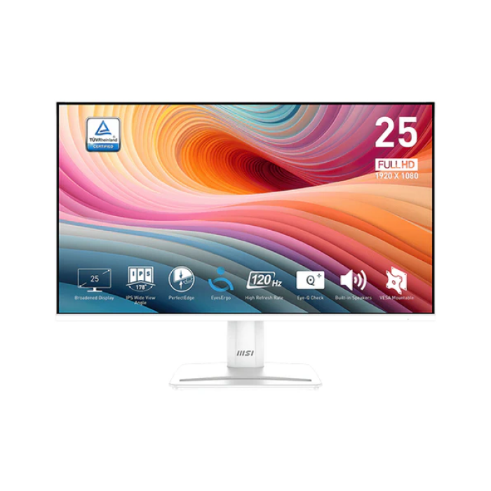 Moniteur MSI 25″ Pro MP251W – 120Hz IPS FHD (MP251W) – Image 1