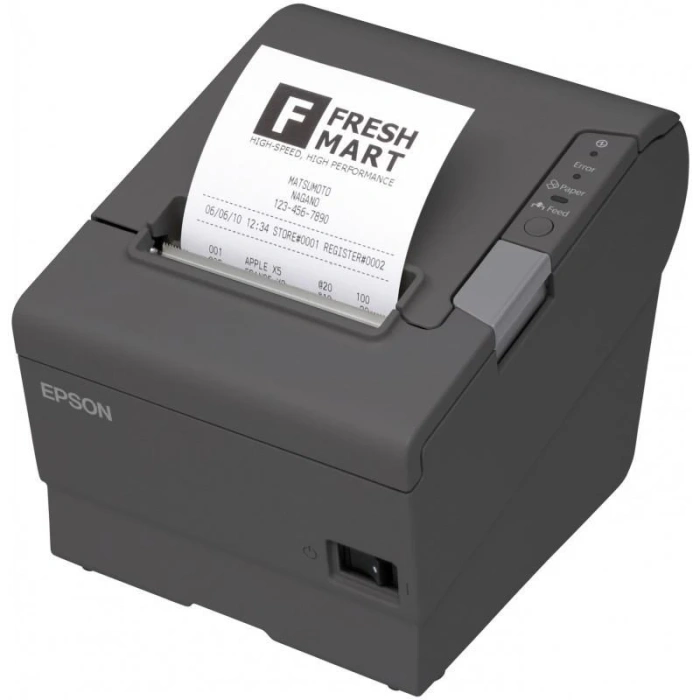 Imprimante étiquettes Epson TM-T88V Noire Série et USB + Alimentation PS 180 (C31CA85042) – Image 2