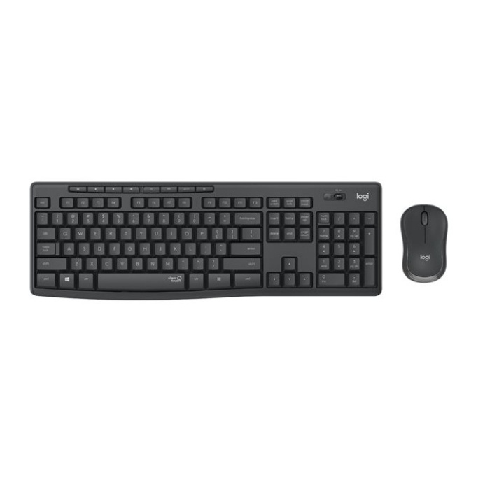Logitech Clavier MK295 Silent Wireless Combo (920 009795) Graphite – Image 1