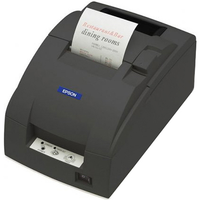 Imprimante de tickets à impact Epson TM-U220D Série noire (C31C515052) – Image 1