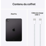 Apple iPad Pro M4 (2024) 11-inch 256GB Wi-Fi Sidereal Black (MVV83QA/A) – Image 3