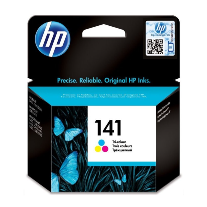 Cartouche originale HP 141 trois couleurs (CB337HE) – Image 1