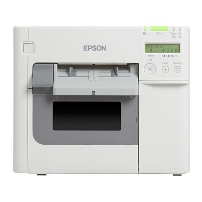 Epson TM-C3500 imprimante pour étiquettes Jet d'encre Couleur 720 x 360 DPI 103 mm/sec Avec fil Ethernet/LAN (C31CD54012CD) – Image 1