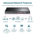 Switch jetstream 16 Ports Gigabit Easy smart poepoe – Image 6