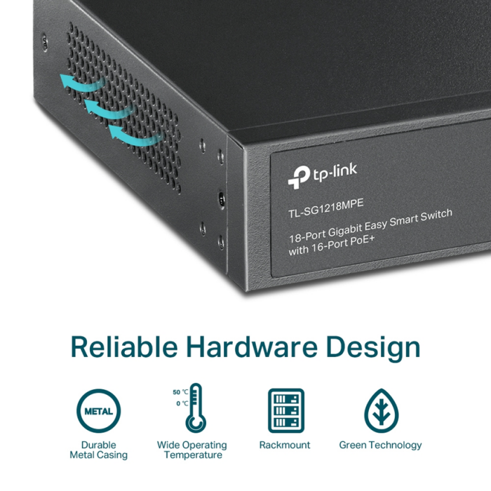 Switch jetstream 16 Ports Gigabit Easy smart poepoe – Image 7