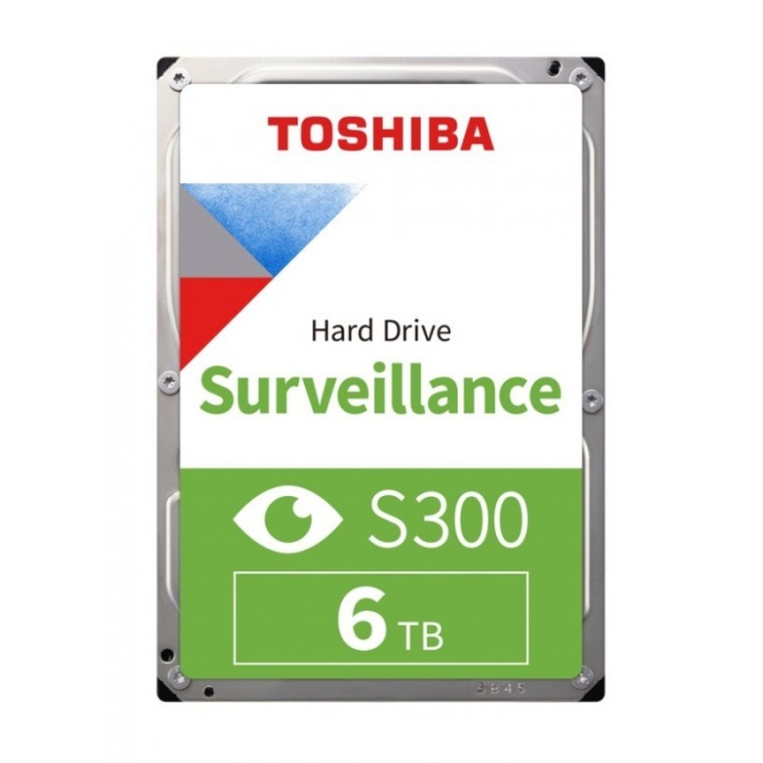 TOSHIBA HDD INTERNAL S300 6TB  (HDWT860UZ) – Image 1