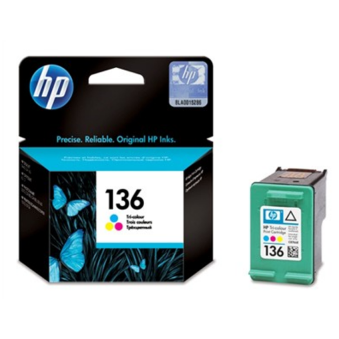 Cartouche Originale HP 136 trois couleurs (C9361HE) – Image 1