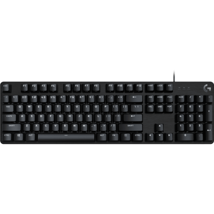 Clavier gaming Logitech G413 – Noir, QWERTY US (920-010437) – Image 1