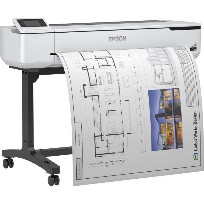 Référence C11CF12301A0 Epson SureColor SC-T5100 - Wireless Printer (with Stand) SureColor SC-T5100 - Wireless Printer (with Stand) (C11CF12301A0) – Image 2