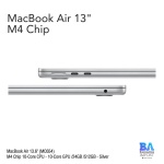 Apple MacBook AIR-13 pouces 24 Go / 512 Go - SILVER (MC654) – Image 2