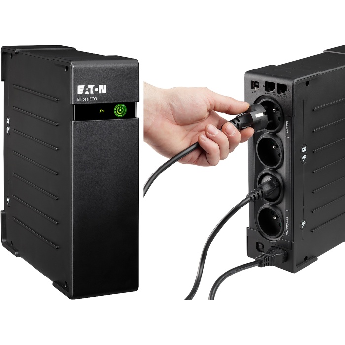 Onduleur Off-line Eaton Ellipse ECO EL500FR - 300 W / 500 VA - 4 prises FR (EL500FR) – Image 2