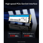 Disque dur interne SSD LEXAR 1TB NM610 PRO M.2 2280 PCIe Gen3x4 NVMe (LNM610P001T-RNNNG) – Image 2