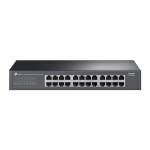 Switch TP Link – 24 ports Gigabit – Montage bureau ou rack (LS1024G)