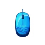 Souris Filaire Logitech M105 Bleu (910-003114)