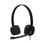 LOGITECH Casque stéréo H151 avec microphone anti-parasite (981-000589)