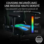 RAZER Chaise Gaming ISKUR V2 X - Noir (8886419354734) – Image 6