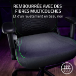 RAZER Chaise Gaming ISKUR V2 X - Noir (8886419354734) – Image 9